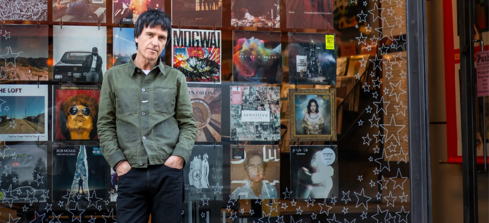 JOHNNY MARR HONOURED AS ​​RECORD STORE LEGEND,   AHEAD OF RECORD STORE DAY 2025