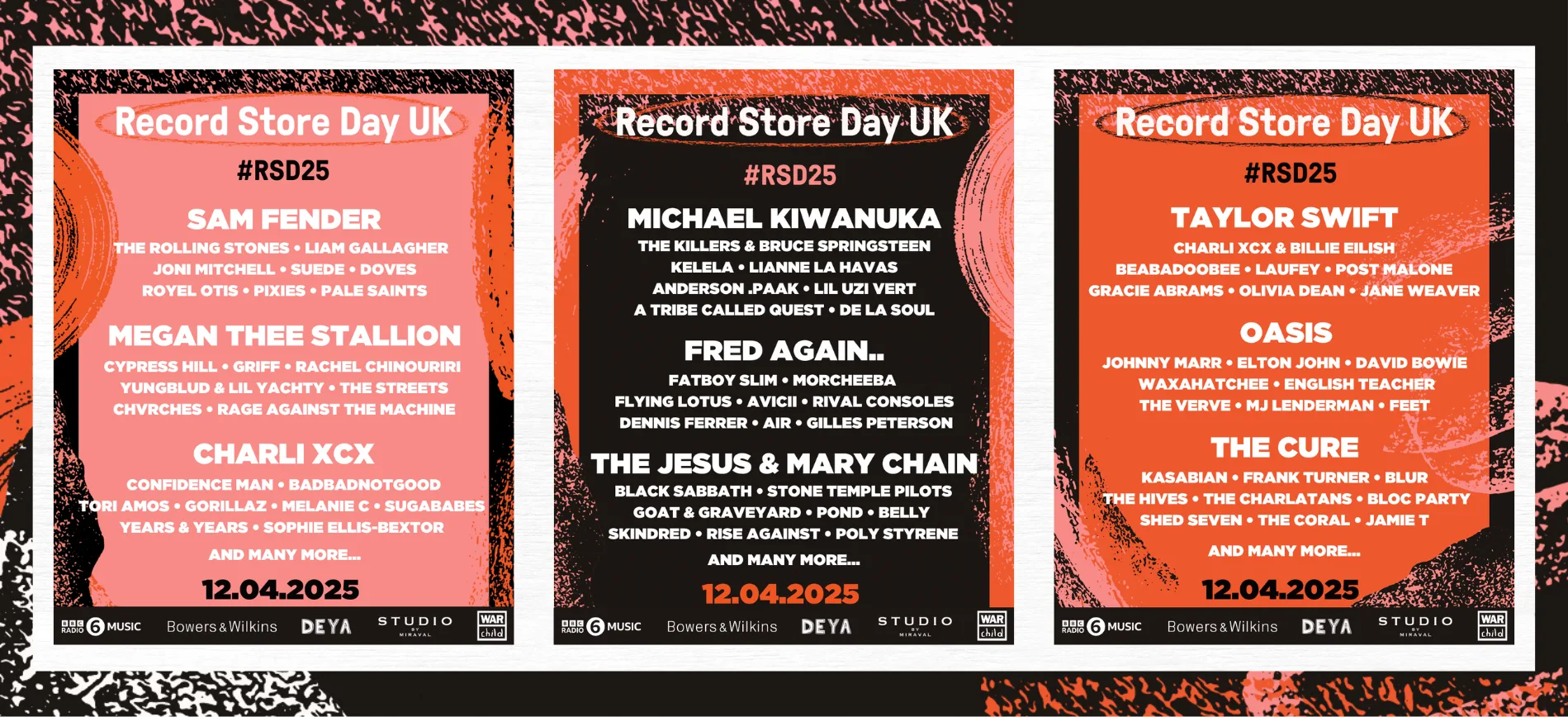 THE RECORD STORE DAY 2025 LIST HAS LANDED!