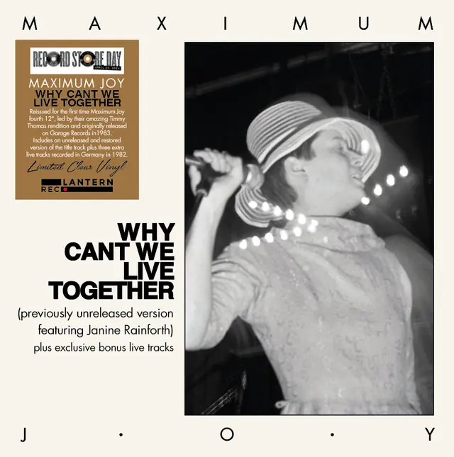 Why cant we live together (previously unreleased version featuring Janine Rainforth) plus exclusive bonus live tracks